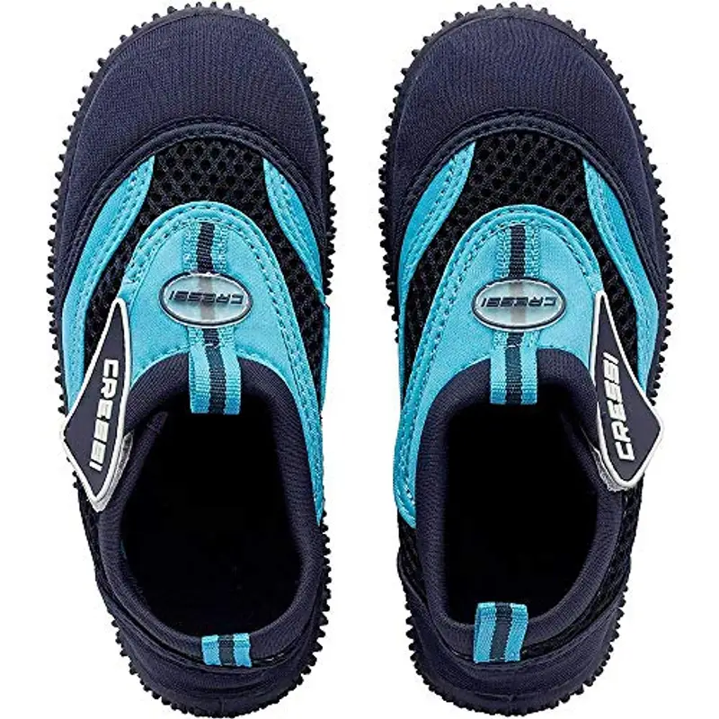 Cressi Coral Junior, Scarpette Adatte Per Mare Spiaggia E Sport Acquatici Vari Bambina, Blu Azzurro, 30 EU miniatura 2