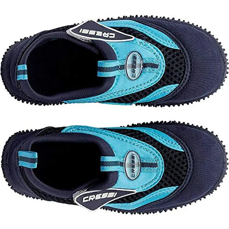 Cressi Coral Junior, Scarpette Adatte Per Mare Spiaggia E Sport Acquatici Vari Bambina, Blu Azzurro, 30 EU miniatura 3