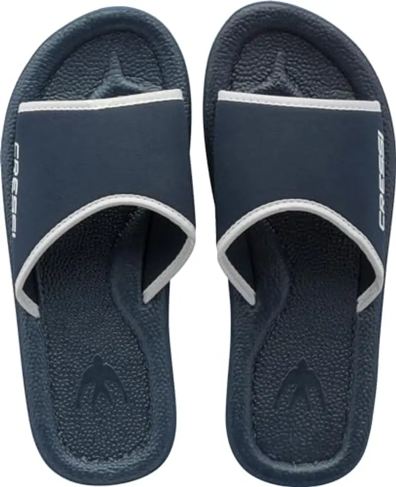 Cressi Lipari Ciabatta per Spiaggia e Piscina, Unisex, Blu/Bianco, 46 miniatura 3