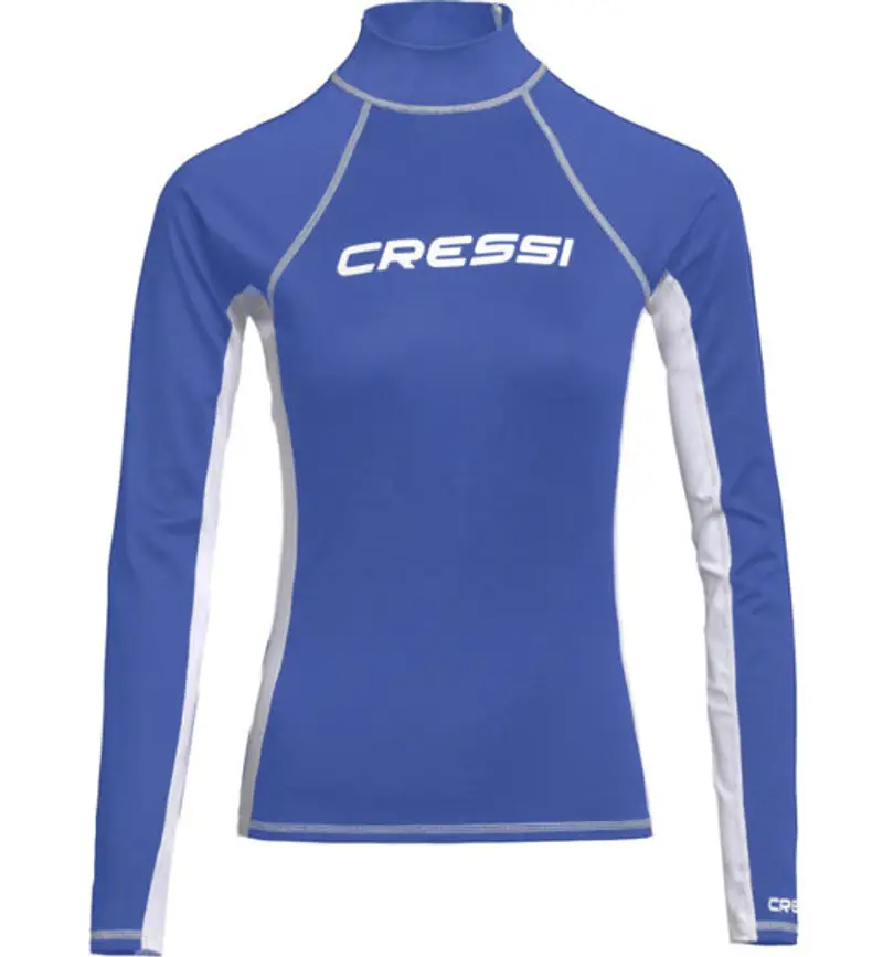 Rashguard W - maglia a compressione - donna Blue