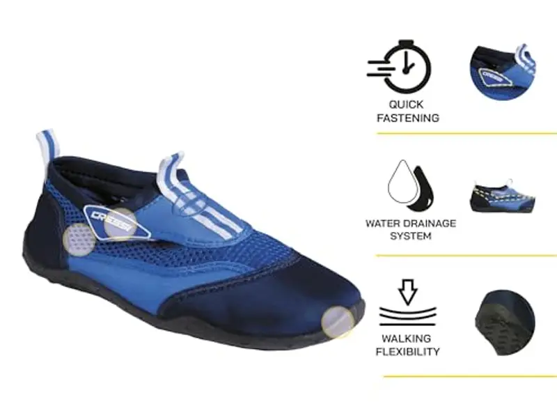 Cressi Reef Shoes-Scarpette Adatte per Mare e Sport Acquatici, Adulti Unisex miniatura 2