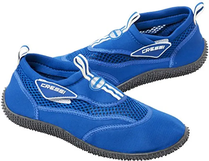 Cressi Reef Shoes-Scarpette Adatte per Mare e Sport Acquatici, Royal Blu, 33, Adulti e Bambini
