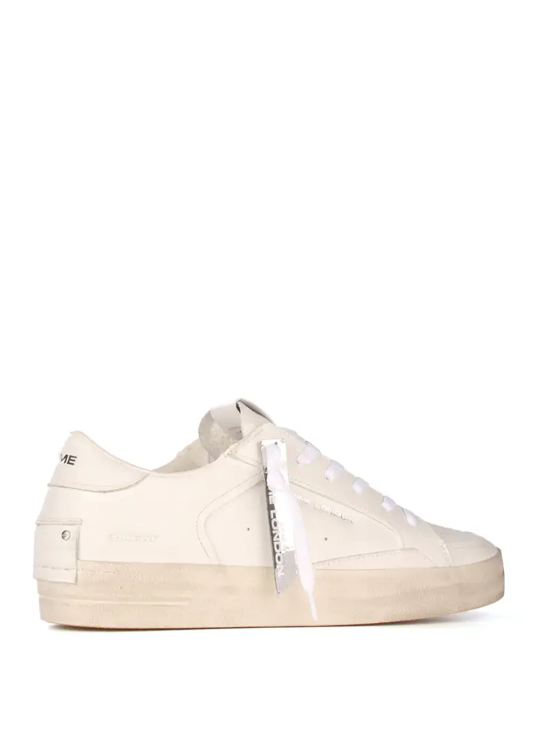 sneakers crime london skate delux uomo BEIGE miniatura 3