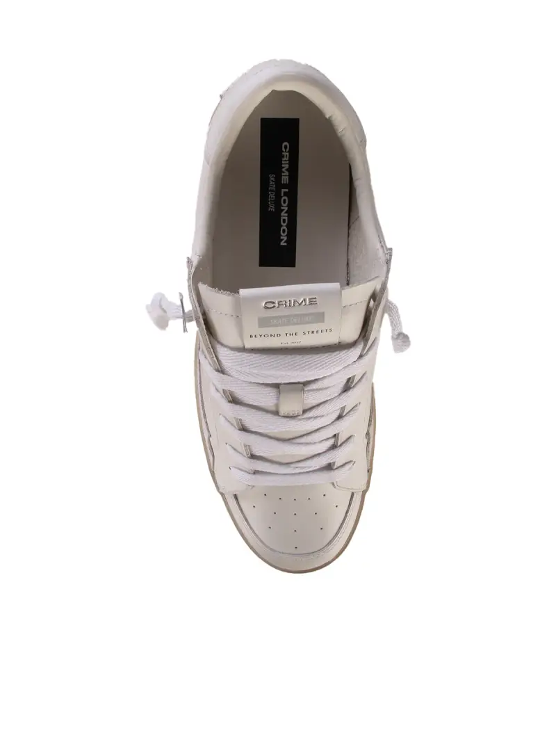 sneakers crime london skate delux uomo BEIGE miniatura 4