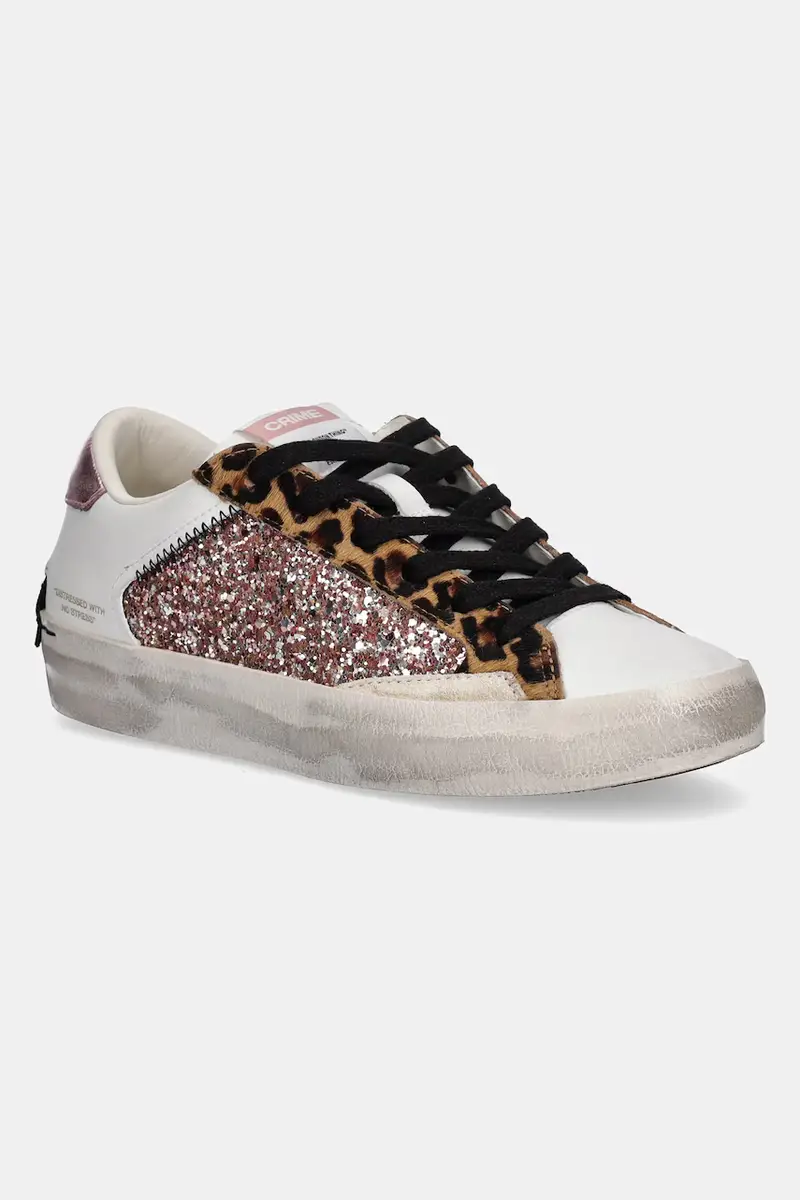 sneakers DISTRESSED donna colore bianco 25002AA8