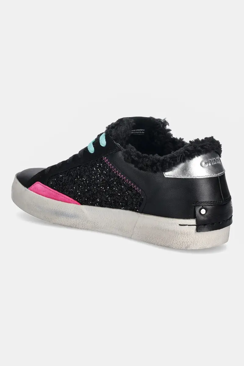 sneakers DISTRESSED donna colore nero 21004AA7 miniatura 3