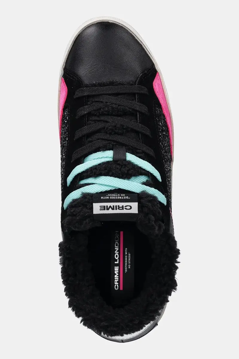 sneakers DISTRESSED donna colore nero 21004AA7 miniatura 4