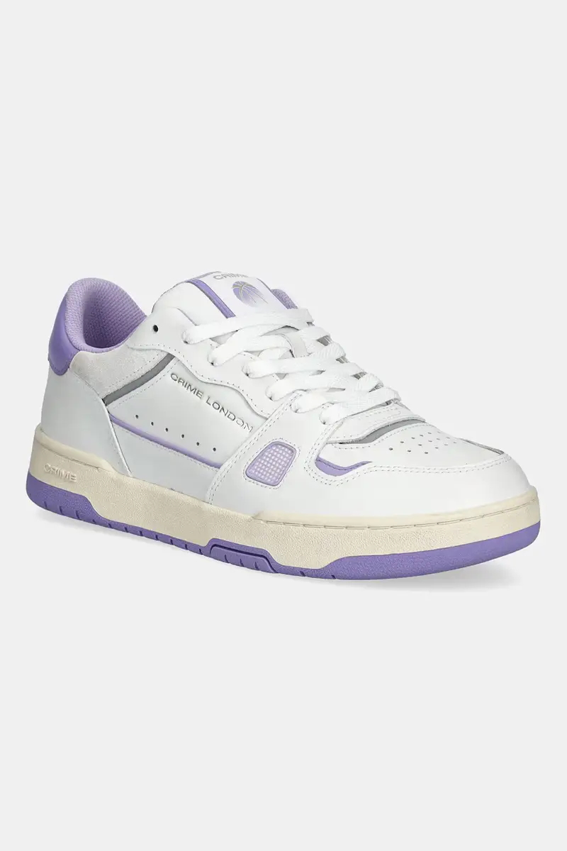 sneakers in pelle BASKET donna colore bianco 28302AA6