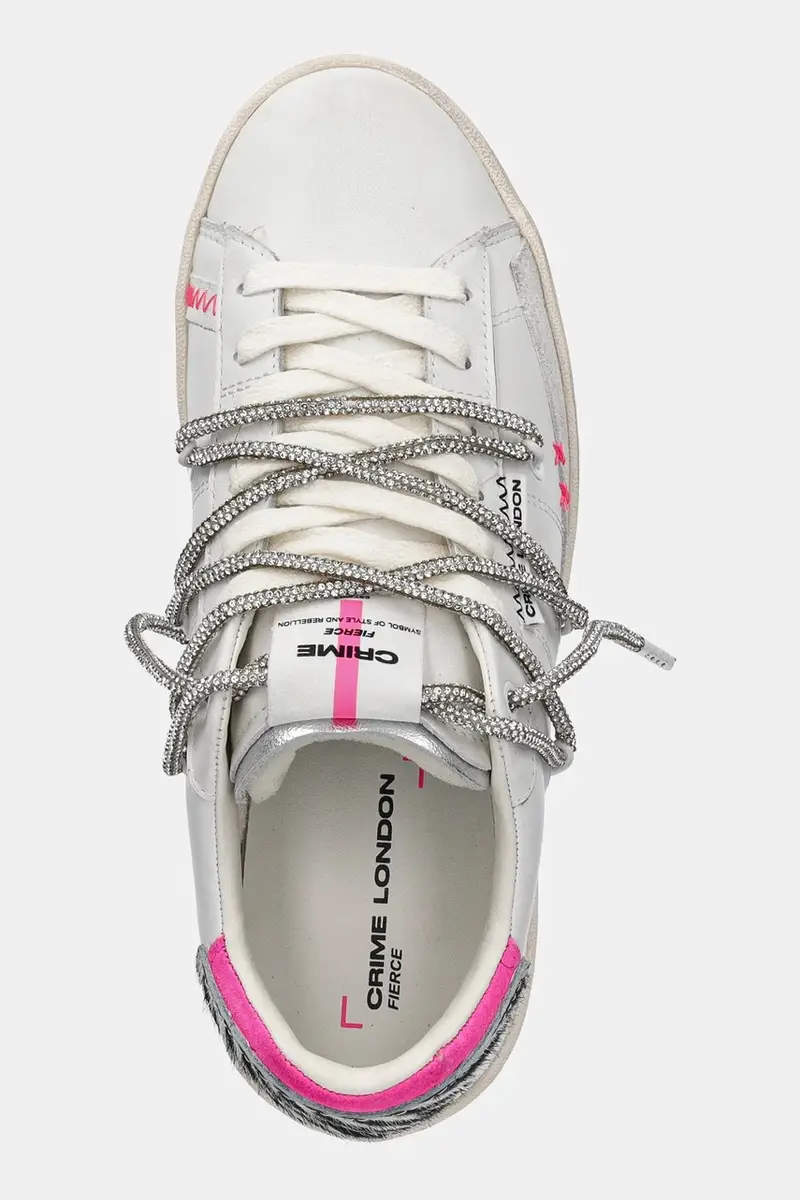 sneakers in pelle FIRCE donna colore bianco 20231PP7 miniatura 4