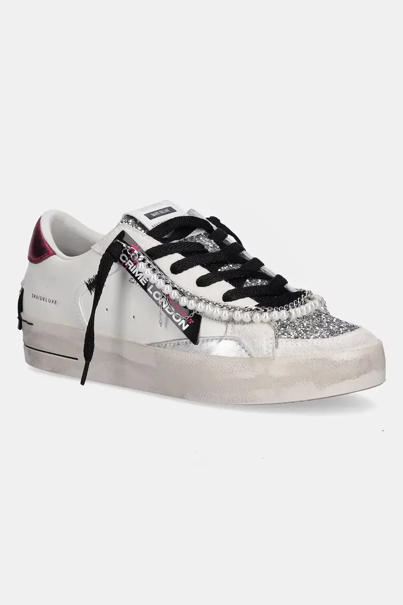sneakers in pelle SK8 DELUXE Bianco