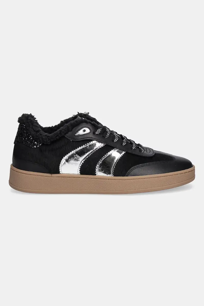 sneakers in pelle WEMBLEY Nero miniatura 2