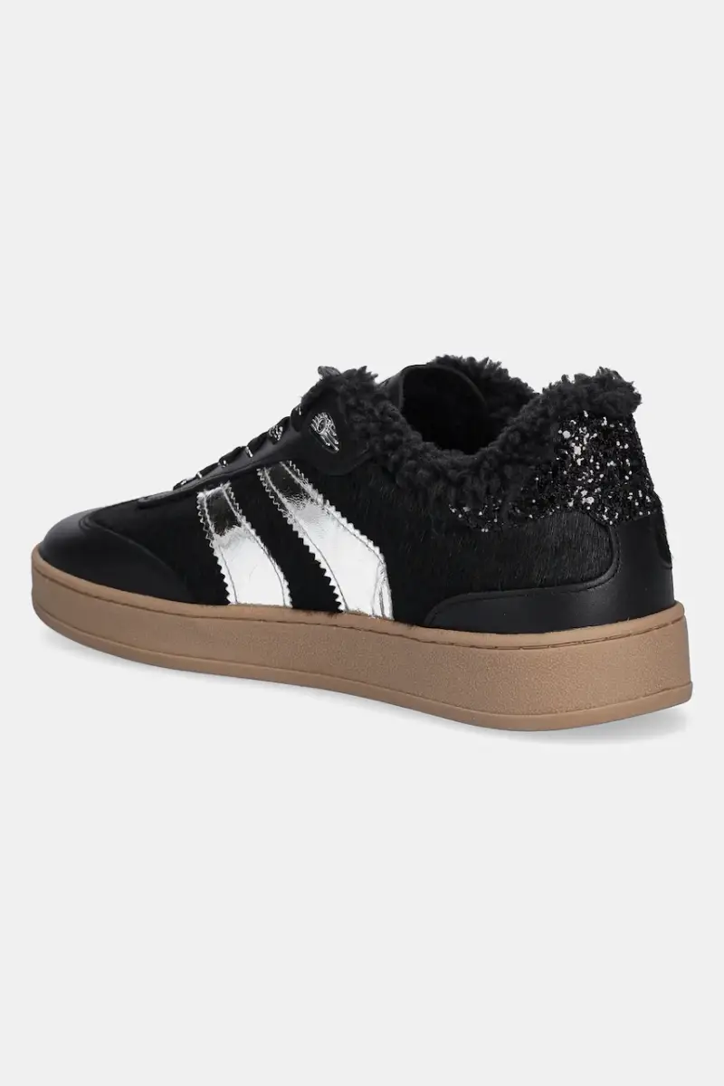 sneakers in pelle WEMBLEY Nero miniatura 3
