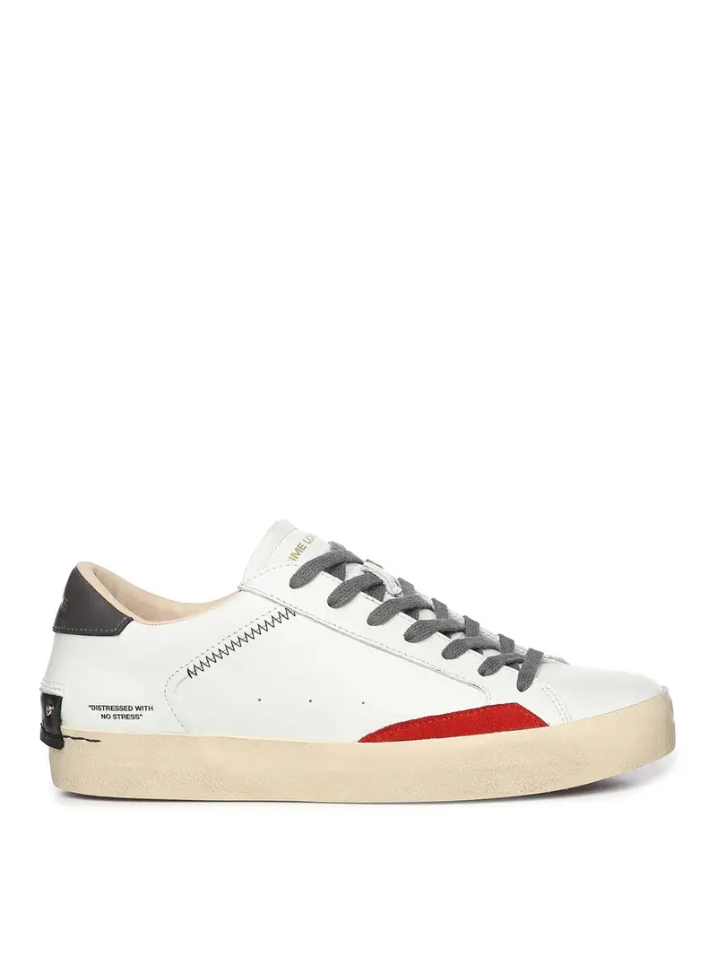 Sneakers invecchiate Rosso