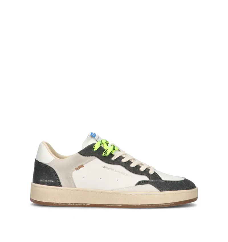 Sneaker uomo bianca in pelle Vario