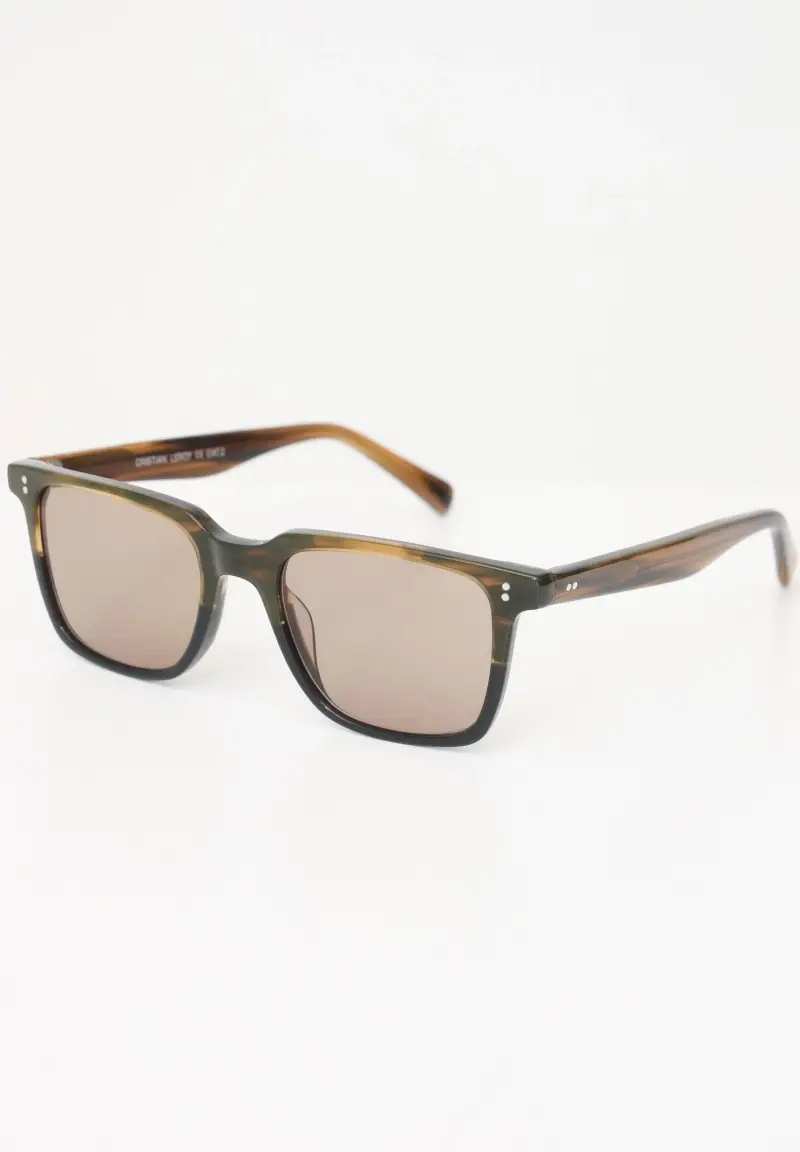 Occhiale da sole verde per uomo e donna