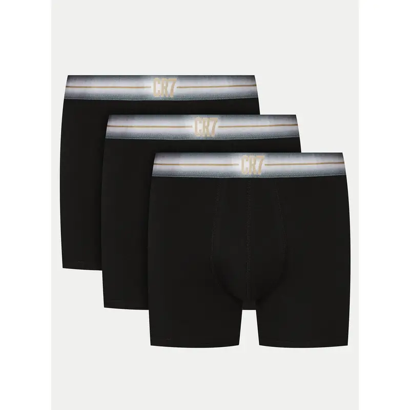 Set di 3 boxer 8100-49 Nero