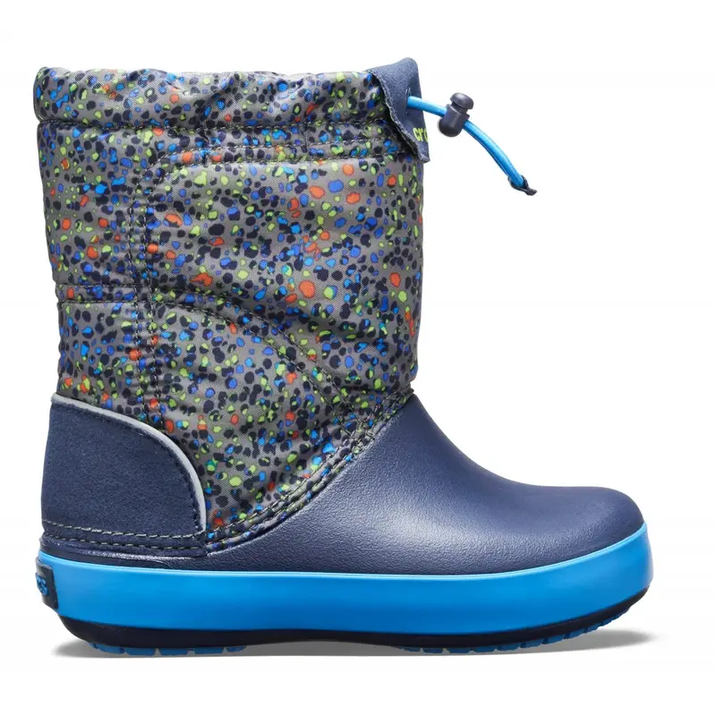 Crocband™ lodgepoint graphic boot kids