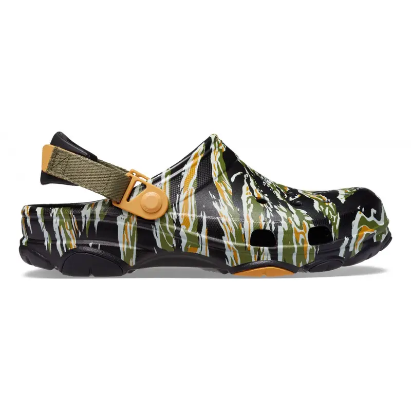 All-terrain camo clog m Black