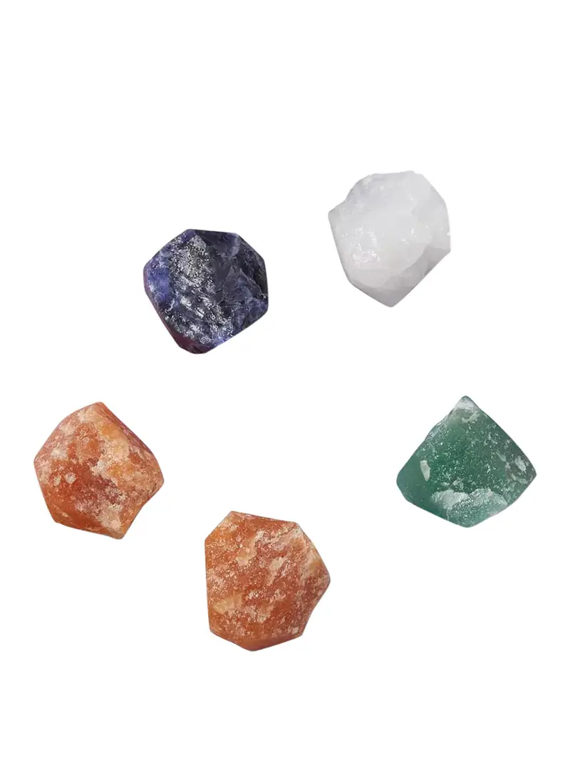 altri accessori crocs gem rock 5 pack - multicolore