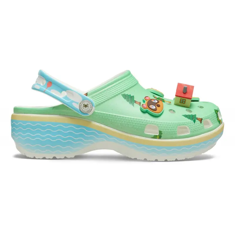 Animal crossing platform clog MULTI