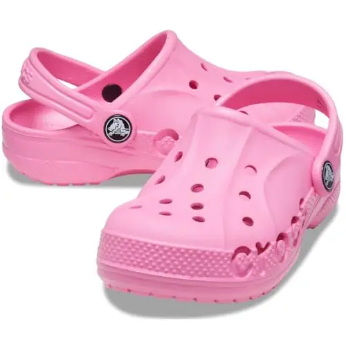 Crocs Baya Clog K, Zoccoli Unisex - Bambini e ragazzi, Pink Lemonade, 29/30 EU miniatura 3