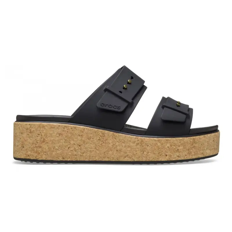 Brooklyn cork buckle w Black