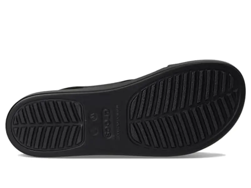 Crocs Brooklyn Low Wedge, Sandali Donna, Black/Black, 42/43 EU miniatura 3