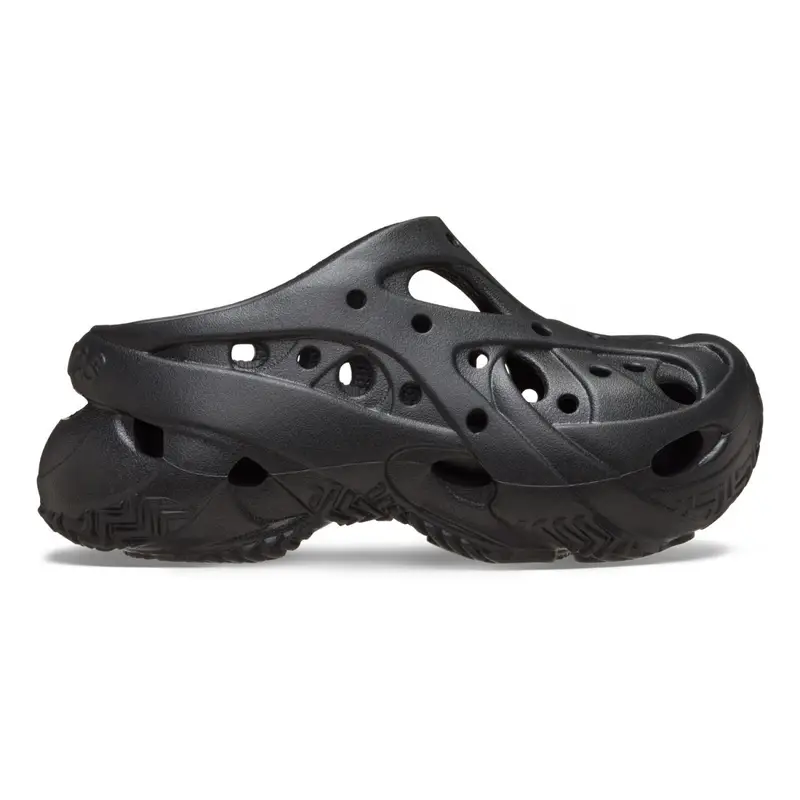 Caged clog Black