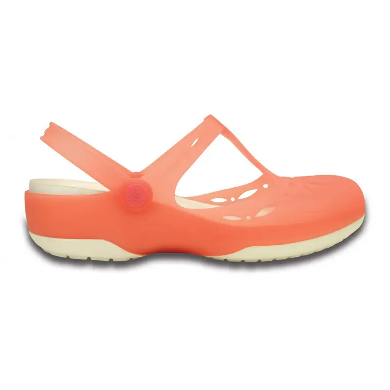 carlie cut out clog w CORAL