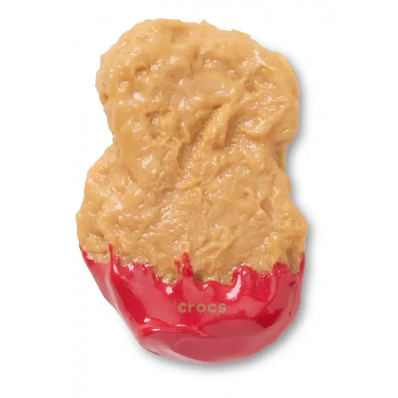 Chicken nugget dipped ketchup UCOL