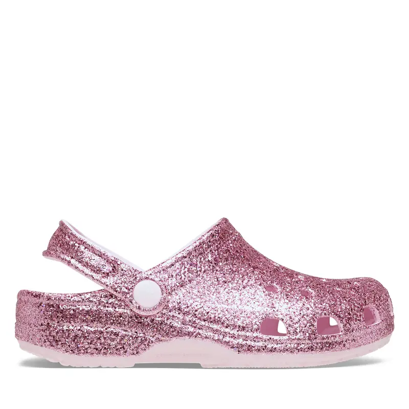 Ciabatte Crocs Classic Chunky Glitter Clog K 211939 Rosa