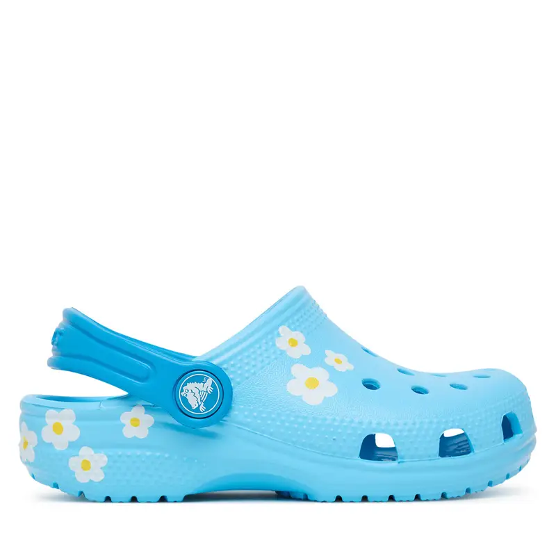Ciabatte Crocs Classic Daisy Clog 211257 Blu