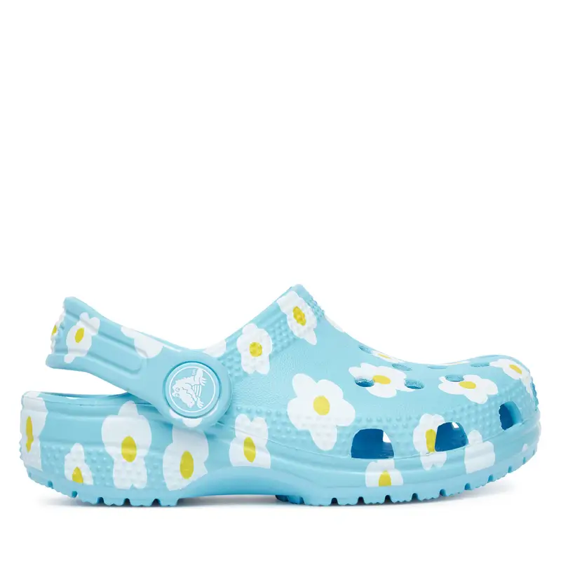 Ciabatte Crocs Classic Daisy Clog T 211264 Blu