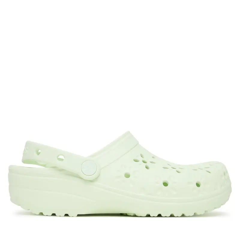 Ciabatte Crocs Classic Floral Cut-Out Clog 210927 Verde