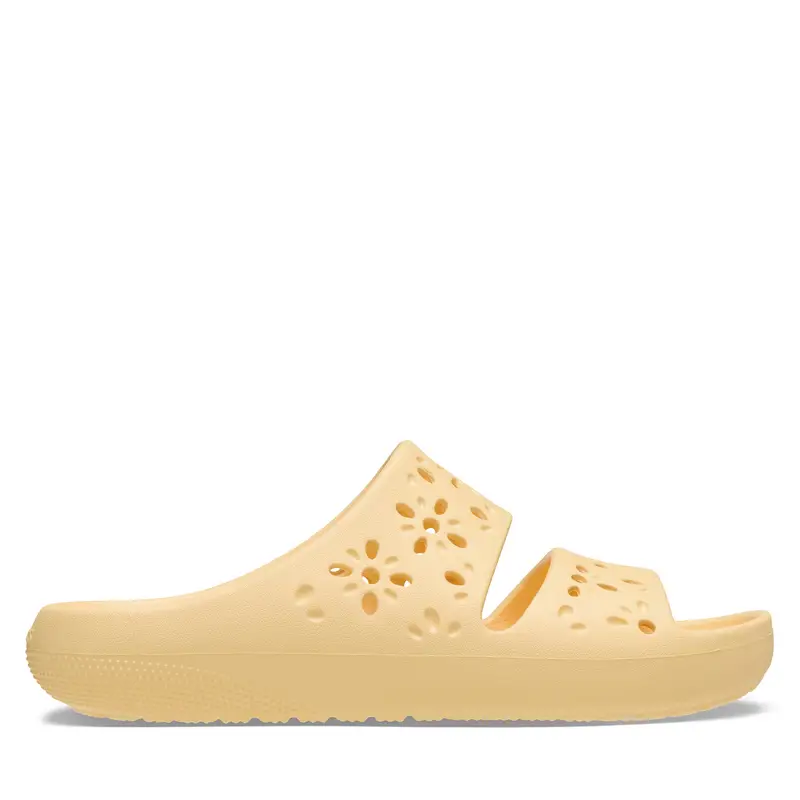 Ciabatte Crocs Classic Floral Cutout Sandal 210966 Arancione