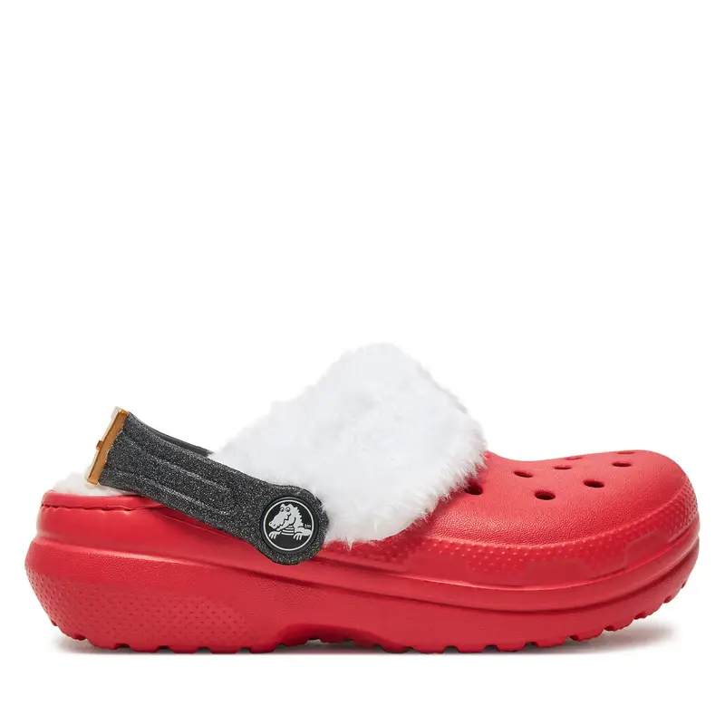 Ciabatte Crocs Classic Lined Santa Clog K 210931 Rosso
