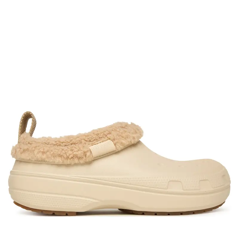 Ciabatte Crocs Classic Lined Shorty 211380 Écru Écru