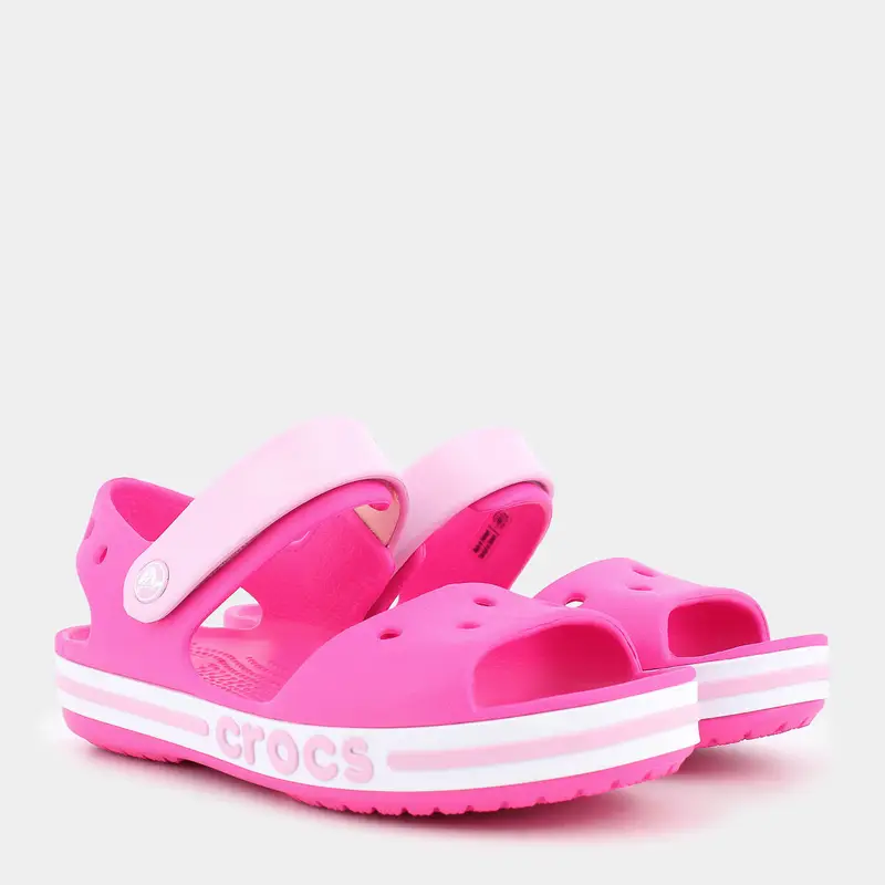 Ciabatte Crocs da Bambina, rosa miniatura 2
