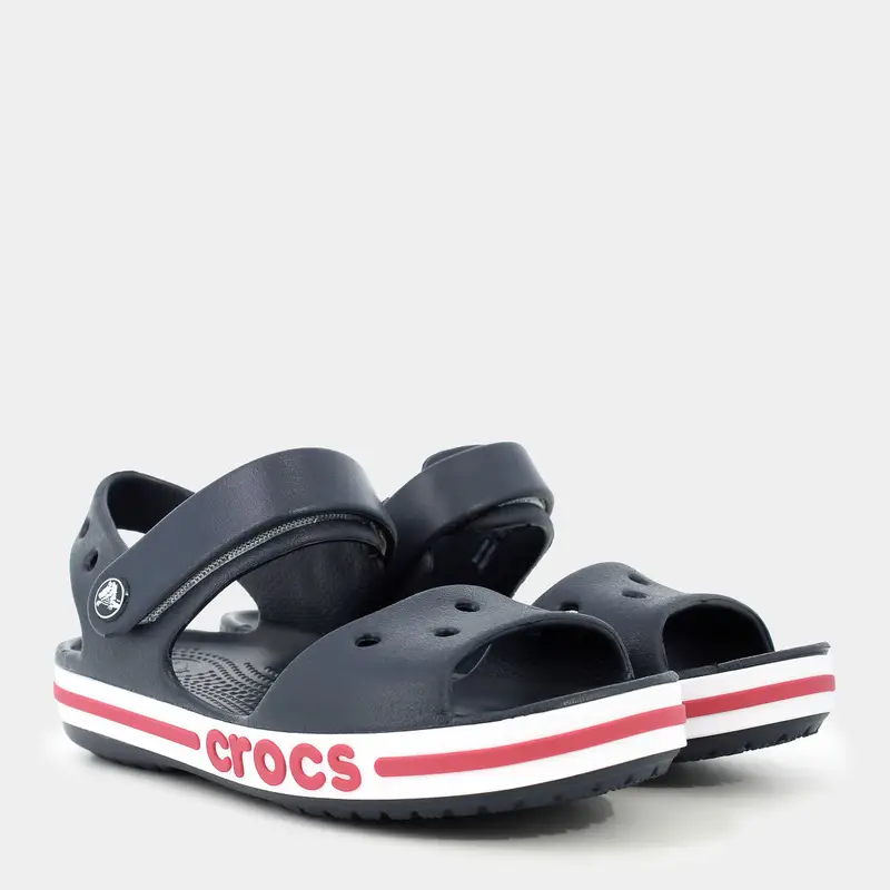 Ciabatte Crocs da Bambino, blu miniatura 2