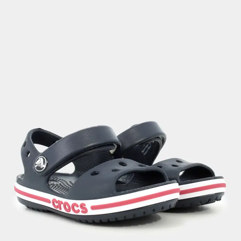 Ciabatte Crocs da Bambino, blu miniatura 2