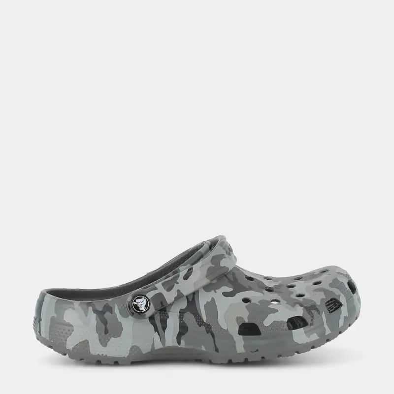 Ciabatte Crocs da Uomo, grigio