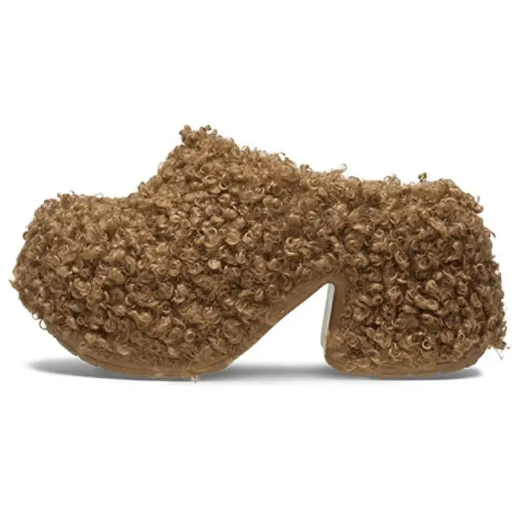 Ciabatte Crocs Eleganti Versatili EVA Anti-Usura a Punta Chiusa Ciabatte da Donna Marrone 210748-2EY 38-39