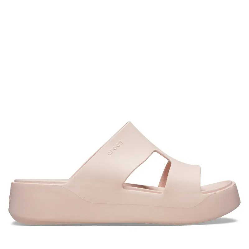 Ciabatte Crocs Getaway Platform H-Strap 209409 Écru Écru