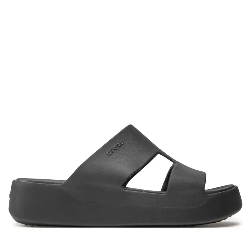 Ciabatte Crocs Getaway Platform H-Strap 209409 Nero