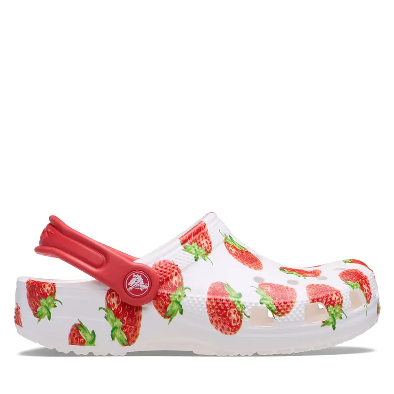 Ciabatte Crocs Kids’ Classic Fresh Fruits Clog 211020 Bianco