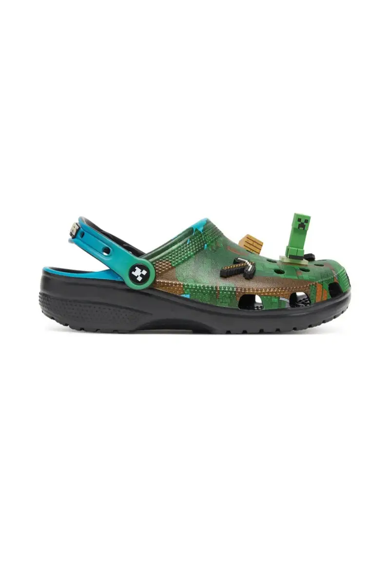 Ciabatte Crocs Minecraft x Classic Clog 'Dark Forest' BLACK