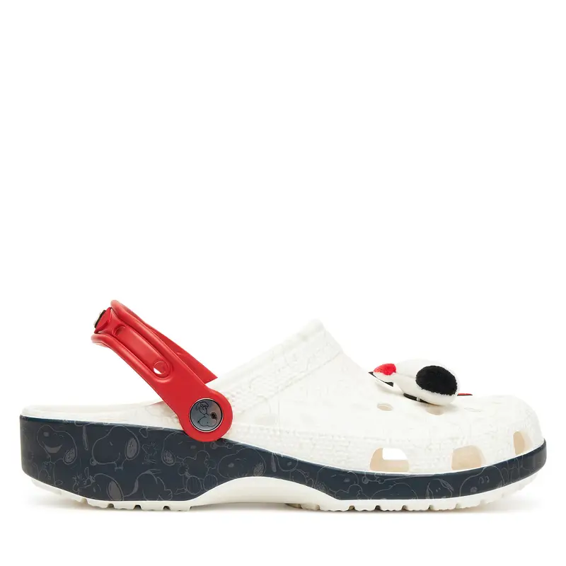 Ciabatte Crocs Peanuts Classic Clog 211124 Bianco
