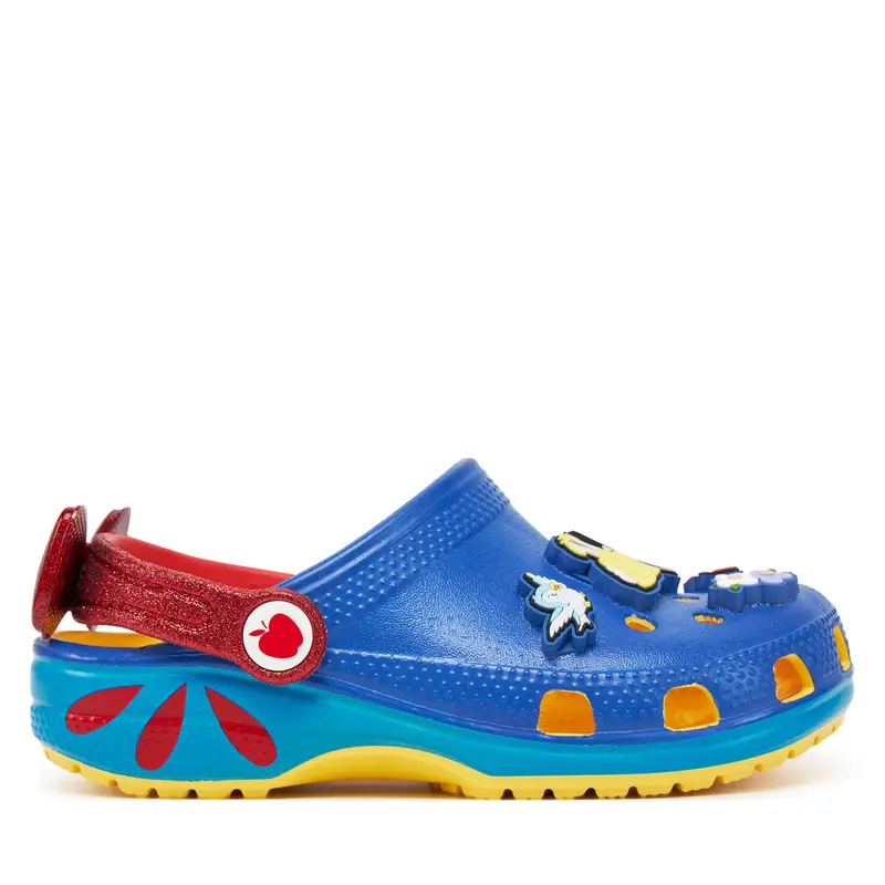 Ciabatte Crocs Snow White Classic Clog K 209495 Blu