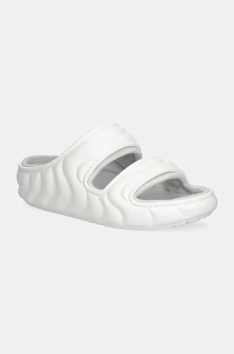 ciabatte slide Classic Cozzy Overpuff Sandal colore bianco 210074