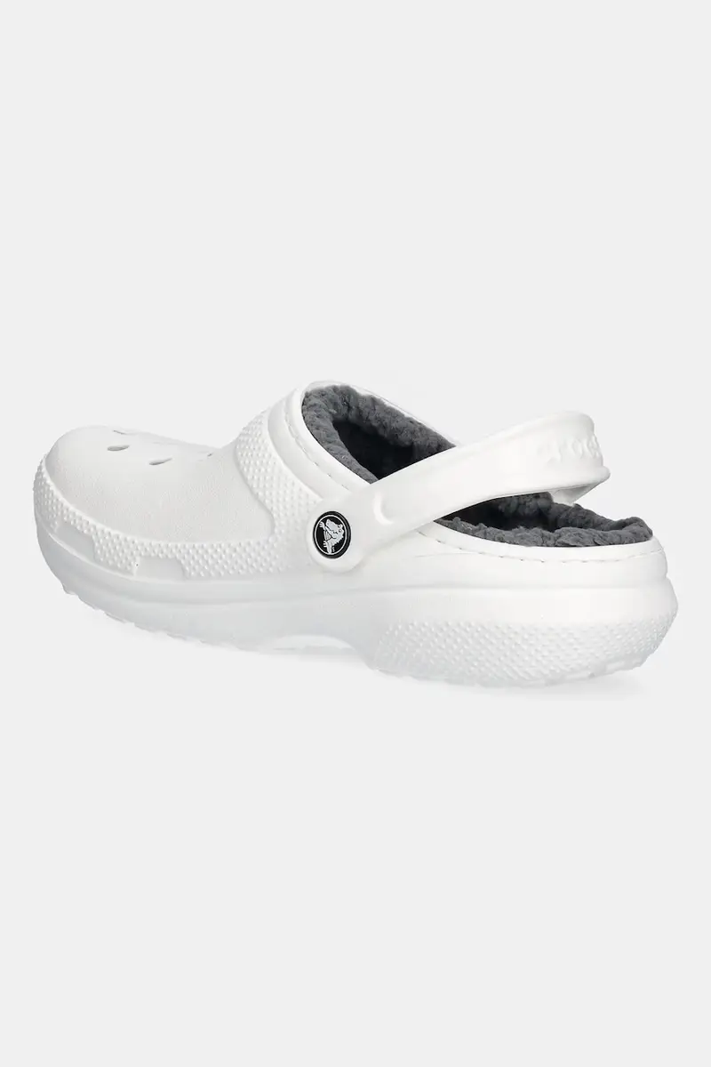 ciabatte slide Classic Lined Clog 203591 Bianco miniatura 3